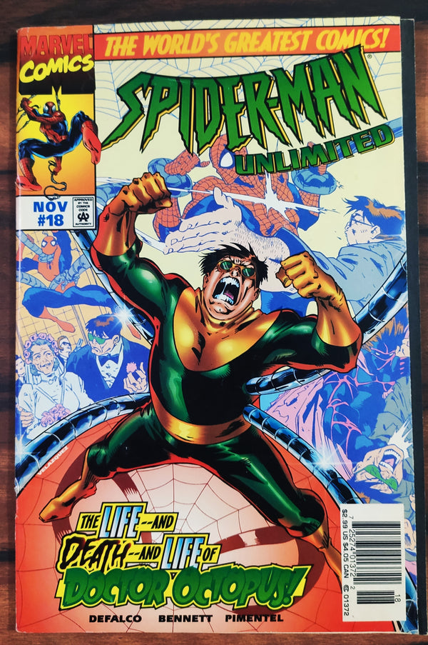Spiderman | Old-Vintage 1990s Comic Books by DC & Marvel | Condition: Good