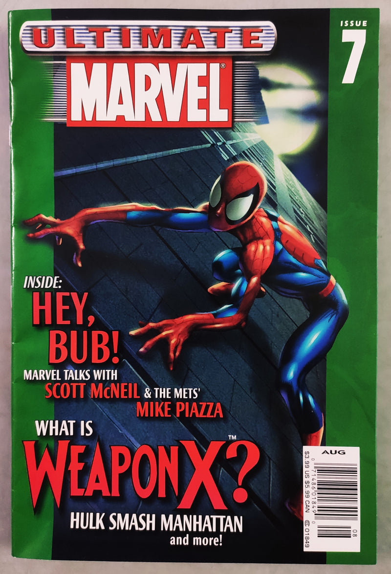 Ultimate Marvel Spiderman | Set of 3 Comic Books by DC & Marvel | Condition: Good