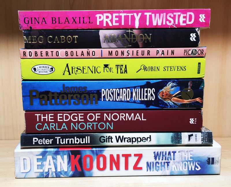Crime & Thriller by Bestselling Foreign Authors | Pack of 8 Books | FREE Delivery & Bookmarks