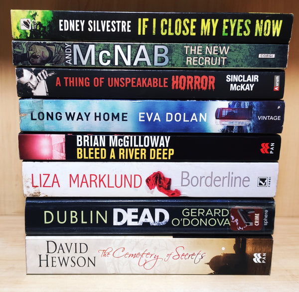 Crime & Thriller by Bestselling Foreign Authors | Pack of 8 Books | FREE Delivery & Bookmarks