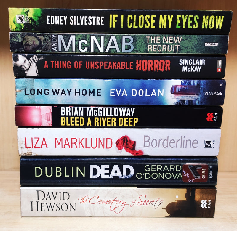 Crime & Thriller by Bestselling Foreign Authors | Pack of 8 Books | FREE Delivery & Bookmarks