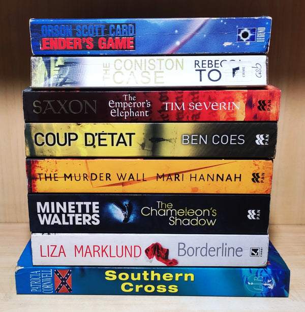 Crime & Thriller by Bestselling Foreign Authors | Pack of 8 Books | FREE Delivery & Bookmarks