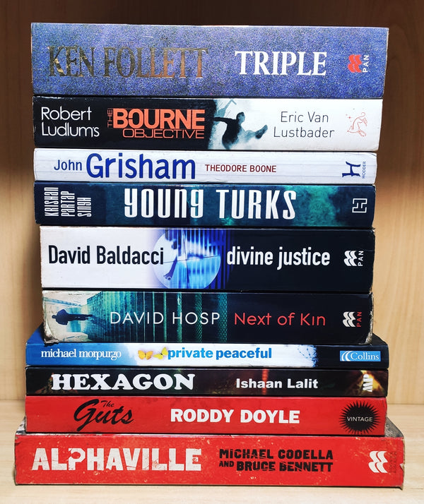 Crime & Thriller by Bestselling Foreign Authors | Pack of 10 Books | FREE Delivery & Bookmarks
