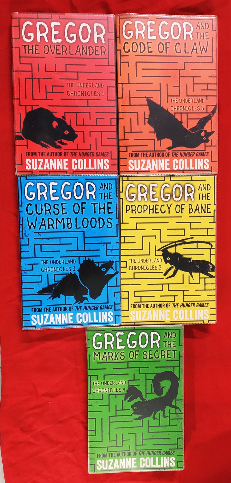 Suzanne Collins Gregor Series | Set of 5 Books | Vol. 1-5