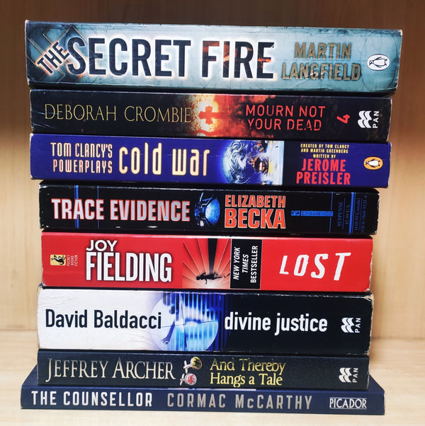 Crime & Thriller by Bestselling Foreign Authors | Pack of 8 Books | FREE Delivery & Bookmarks