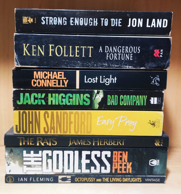 Crime & Thriller by Bestselling Foreign Authors | Pack of 8 Books | FREE Delivery & Bookmarks