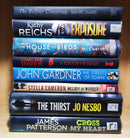(Hardbound) Crime & Thriller Mystery Fiction by Foreign Author | Lot of 8 Books | FREE Delivery & Bookmarks