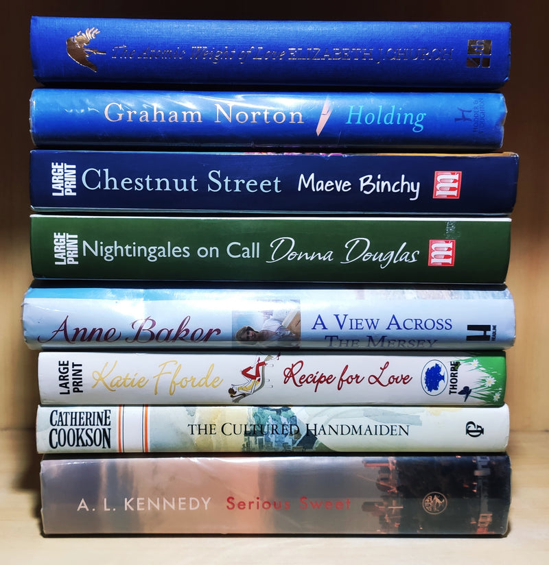 (HardBound) Love & Romance Fiction | Lot of 8 Books | Free Shipping | Free Bookmarks
