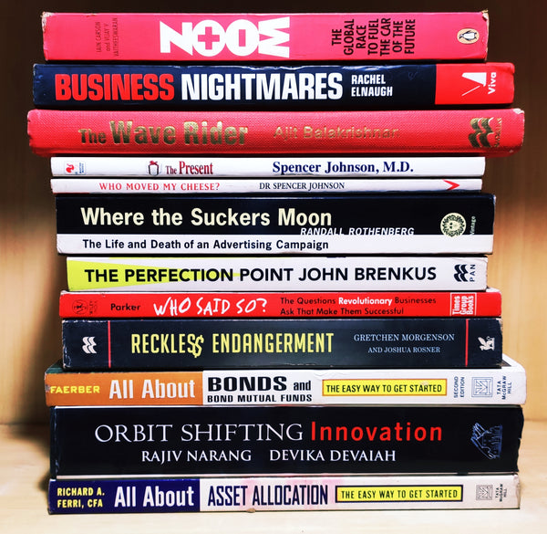 Business Self Help Non Fiction Books | Set of 12 Books | Condition: Used Good