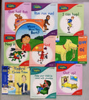 Set of 10 Phonics Books with Pictures | For Age: 3-6 Years | Condition: Pre Loved