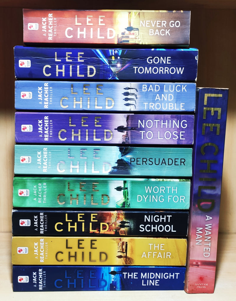 Lee Child  | Set of 10 Books