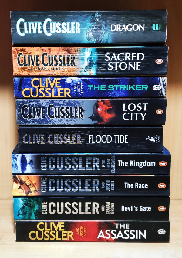 Clive Cussler | Set of 9 Books