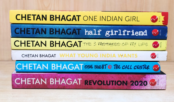 Chetan Bhagat | Set of 6 Books