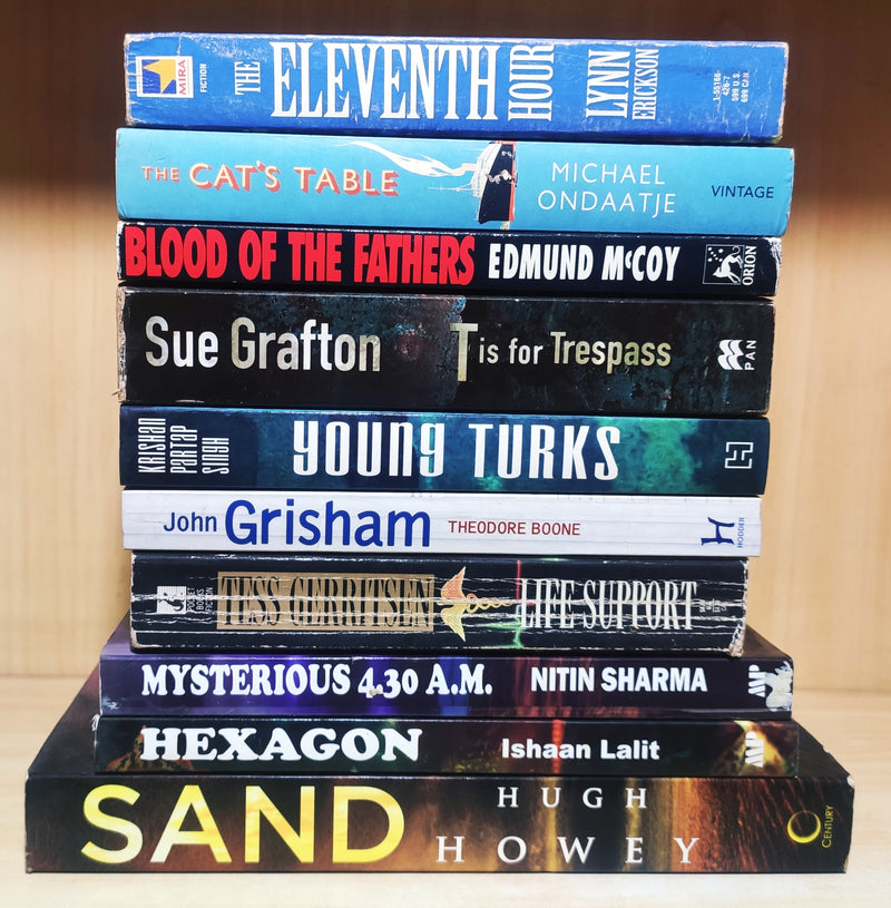 Crime & Thriller by Bestselling Foreign Authors | Pack of 10 Books | FREE Delivery & Bookmarks