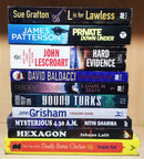 Crime & Thriller by Bestselling Foreign Authors | Pack of 10 Books | FREE Delivery & Bookmarks