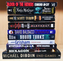 Crime & Thriller by Bestselling Foreign Authors | Pack of 10 Books | FREE Delivery & Bookmarks