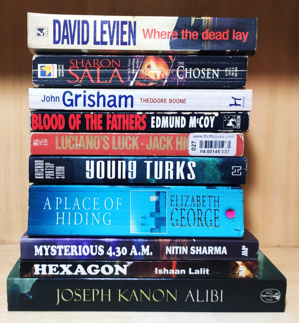 Crime & Thriller by Bestselling Foreign Authors | Pack of 10 Books | FREE Delivery & Bookmarks
