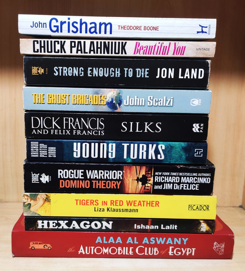 Crime & Thriller by Bestselling Foreign Authors | Pack of 10 Books | FREE Delivery & Bookmarks
