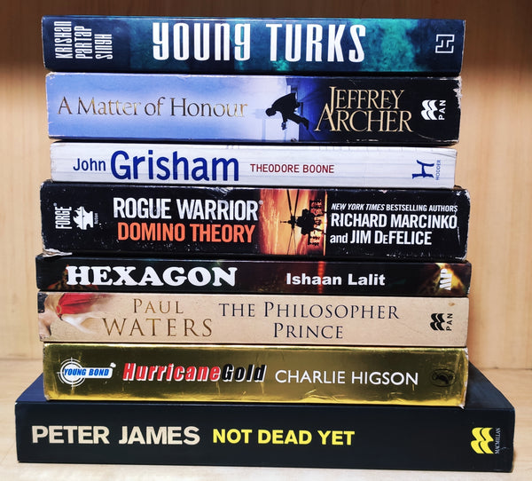 Crime & Thriller by Bestselling Foreign Authors | Pack of 8 Books | FREE Delivery & Bookmarks