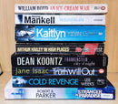 Thriller Mystery & Suspense by Foreign Authors | Set of 8 Books | FREE Shipping & Bookmarks
