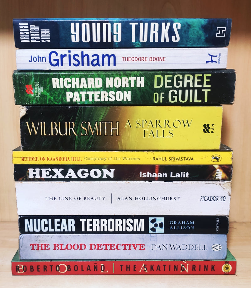 Crime & Thriller by Bestselling Foreign Authors | Pack of 10 Books | FREE Delivery & Bookmarks
