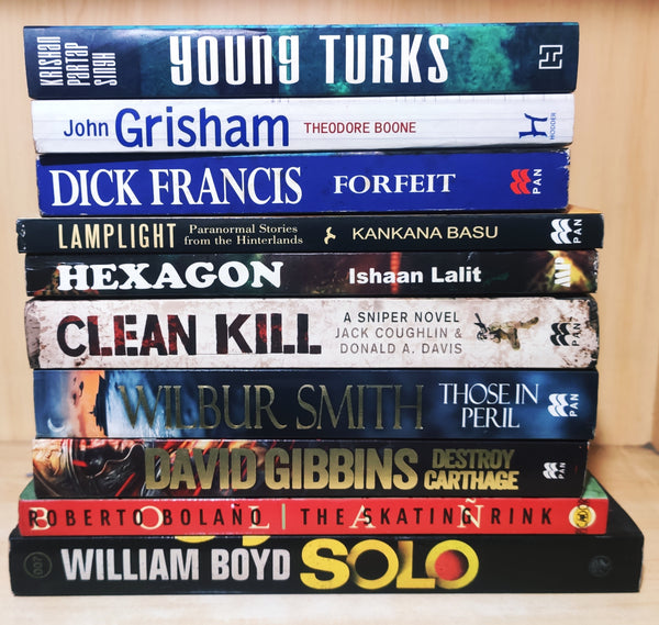 Crime & Thriller by Bestselling Foreign Authors | Pack of 10 Books | FREE Delivery & Bookmarks