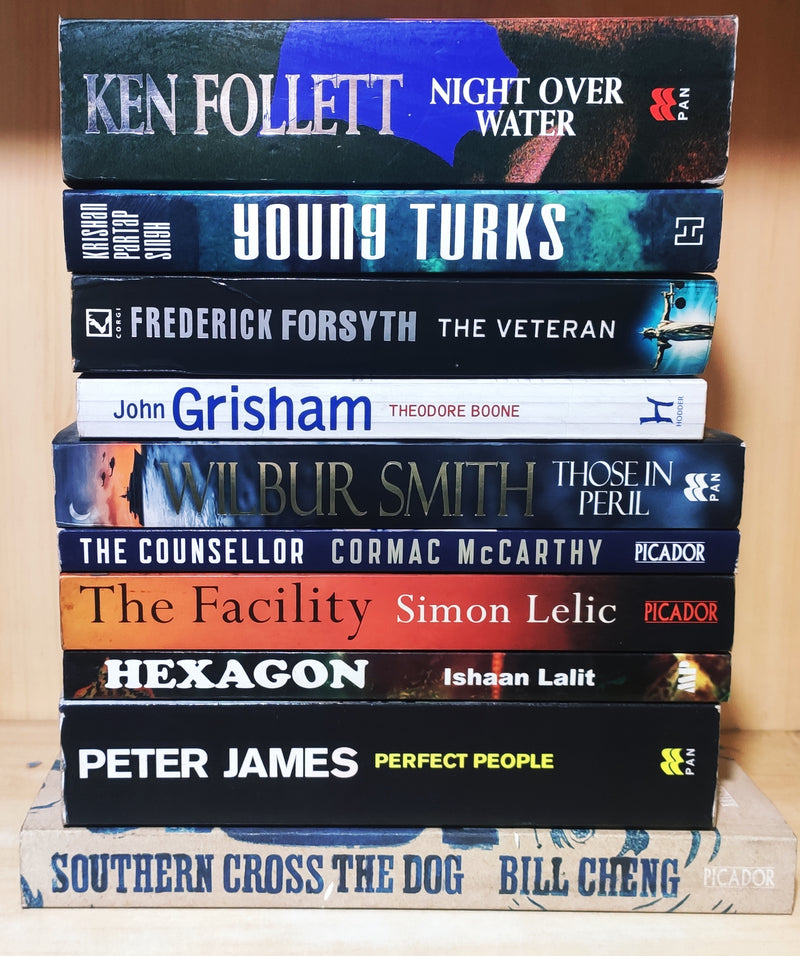 Crime & Thriller by Bestselling Foreign Authors | Pack of 10 Books | FREE Delivery & Bookmarks