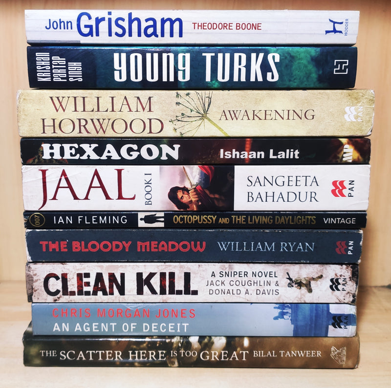 Crime & Thriller by Bestselling Foreign Authors | Pack of 10 Books | FREE Delivery & Bookmarks
