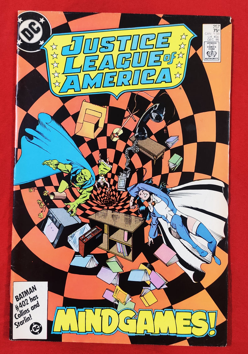 JLA Justice League of America | Old-Vintage 1980s Comic Books by DC & Marvel | Condition: Good| Year:1980s