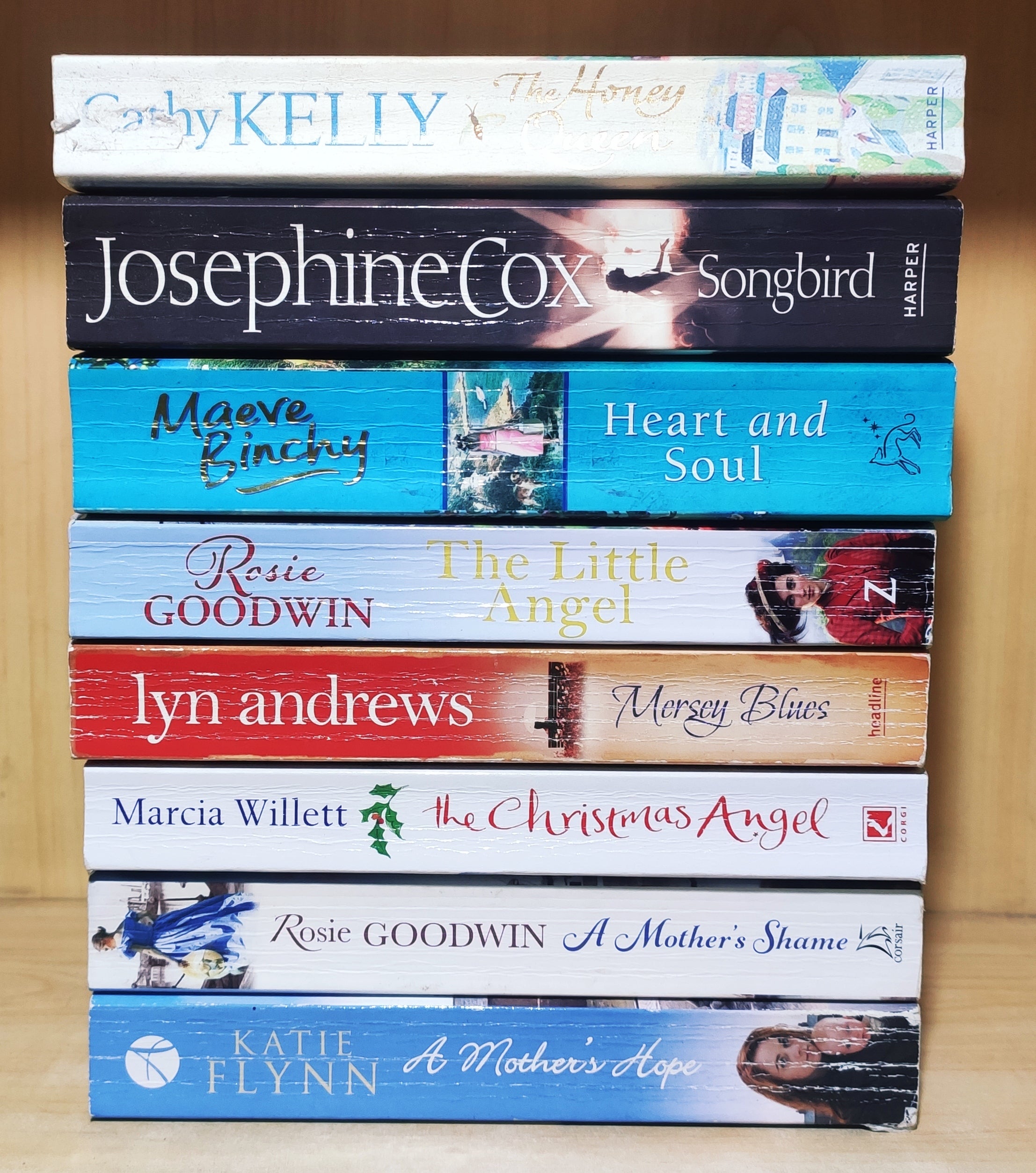 Romance & Love Story by Bestselling Foreign Authors | Pack of 8 Books