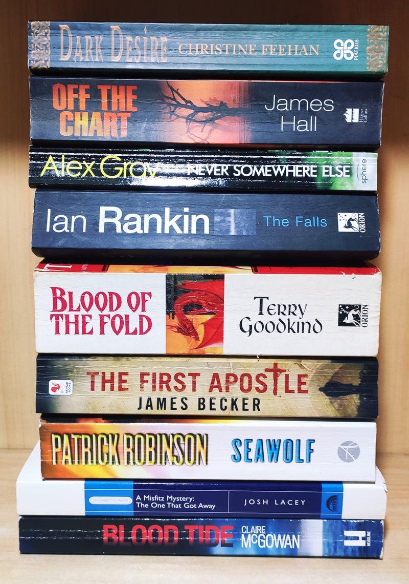 Crime & Thriller by Bestselling Foreign Authors | Pack of 8 Books | FREE Delivery & Bookmarks