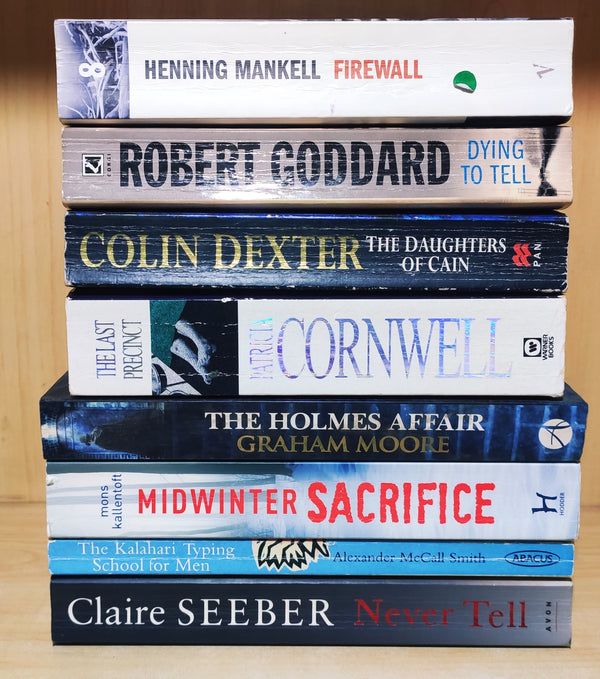 Crime & Thriller by Bestselling Foreign Authors | Pack of 8 Books | FREE Delivery & Bookmarks