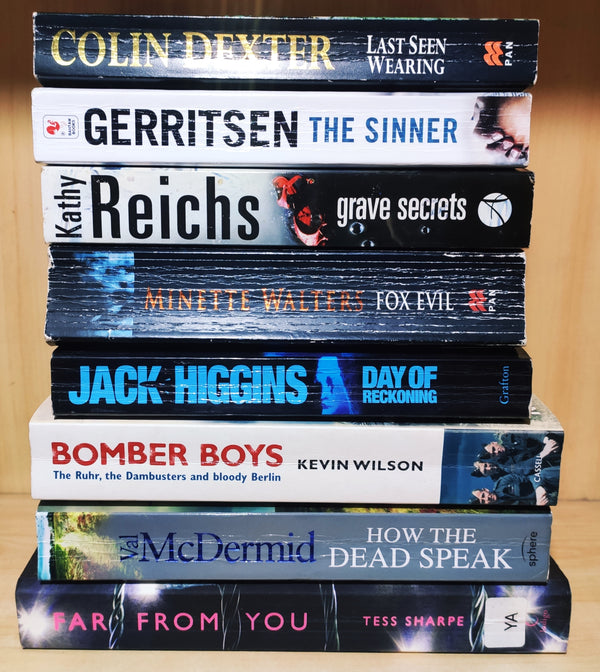 Crime & Thriller by Bestselling Foreign Authors | Pack of 8 Books | FREE Delivery & Bookmarks