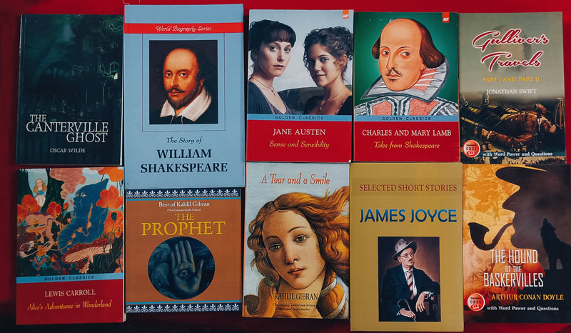 Bestsellers Classic Combo | Set of 10 Books | Condition: New | FREE Delivery & Bookmarks
