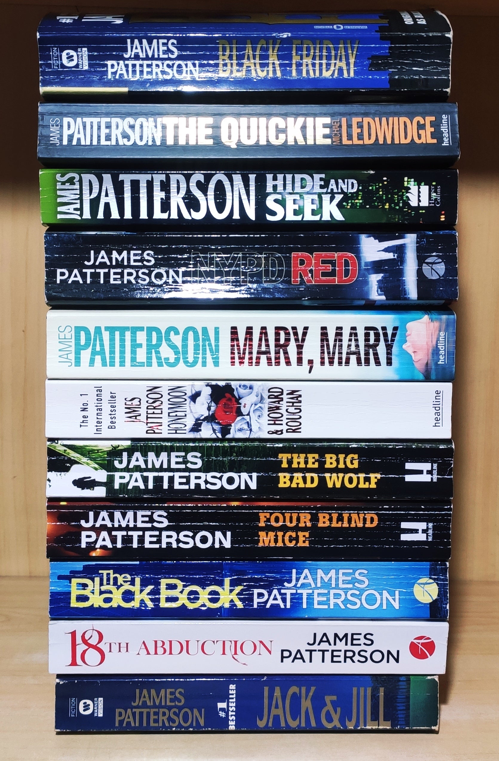 James Patterson Pack of 11 Books