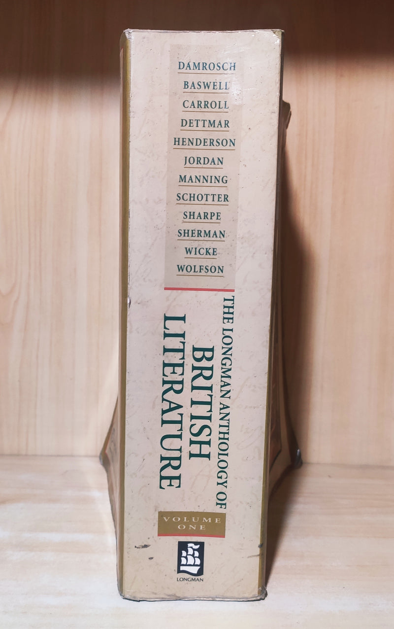 British Literature The Longman Anthology | Paperback | FREE Delivery & Bookmarks