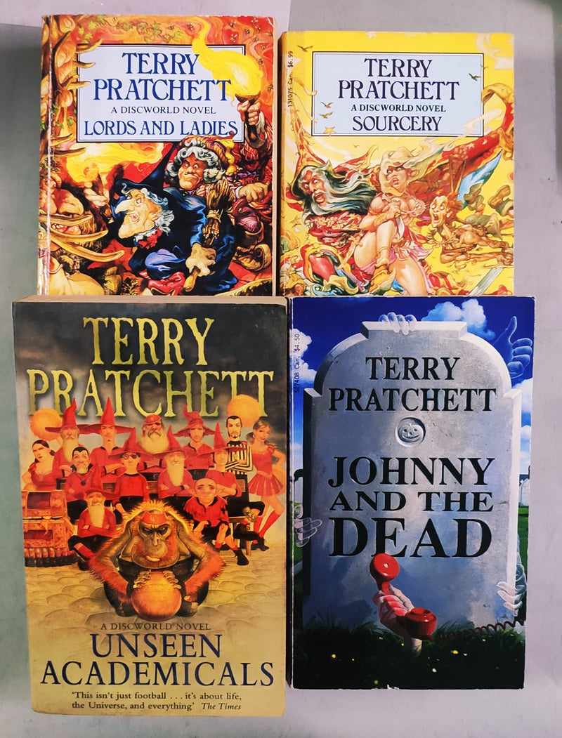 Terry Pratchett | Set of 4 Books