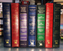 Reader's Digest Leather Bound Decorative Condensed Novels | Set of 7 Books