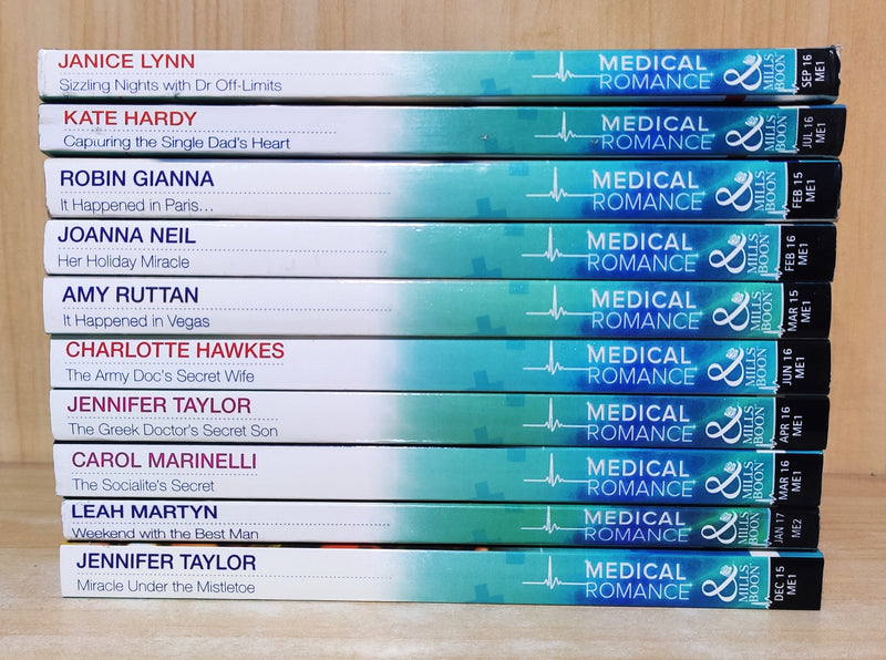 MEDICAL ROMANCE Mills & Boons | Pack of 10 Books