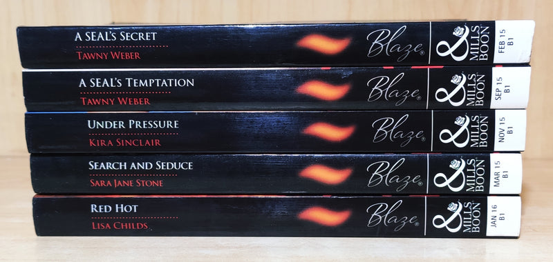 BLAZE Mills & Boons | Pack of 5 Books