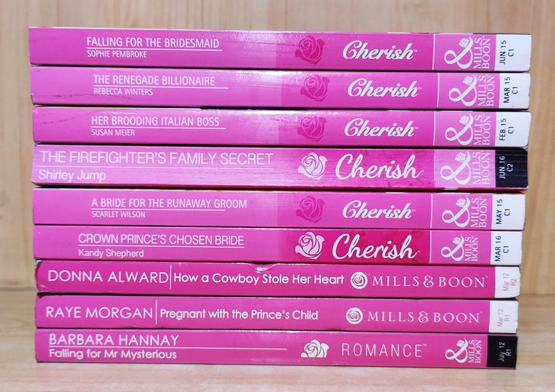 CHERISH Mills & Boons | Pack of 10 Books