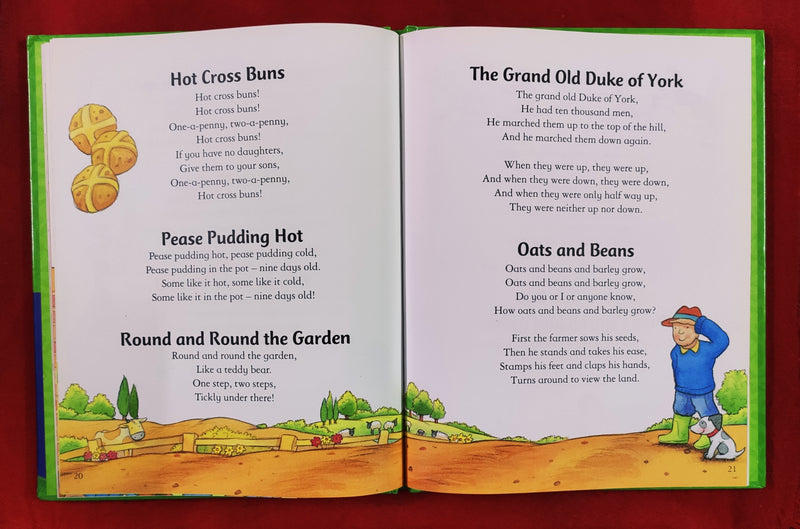 (Thick Book) Nursery Rhymes Books for Kids | Suggested for: 1-3 Years