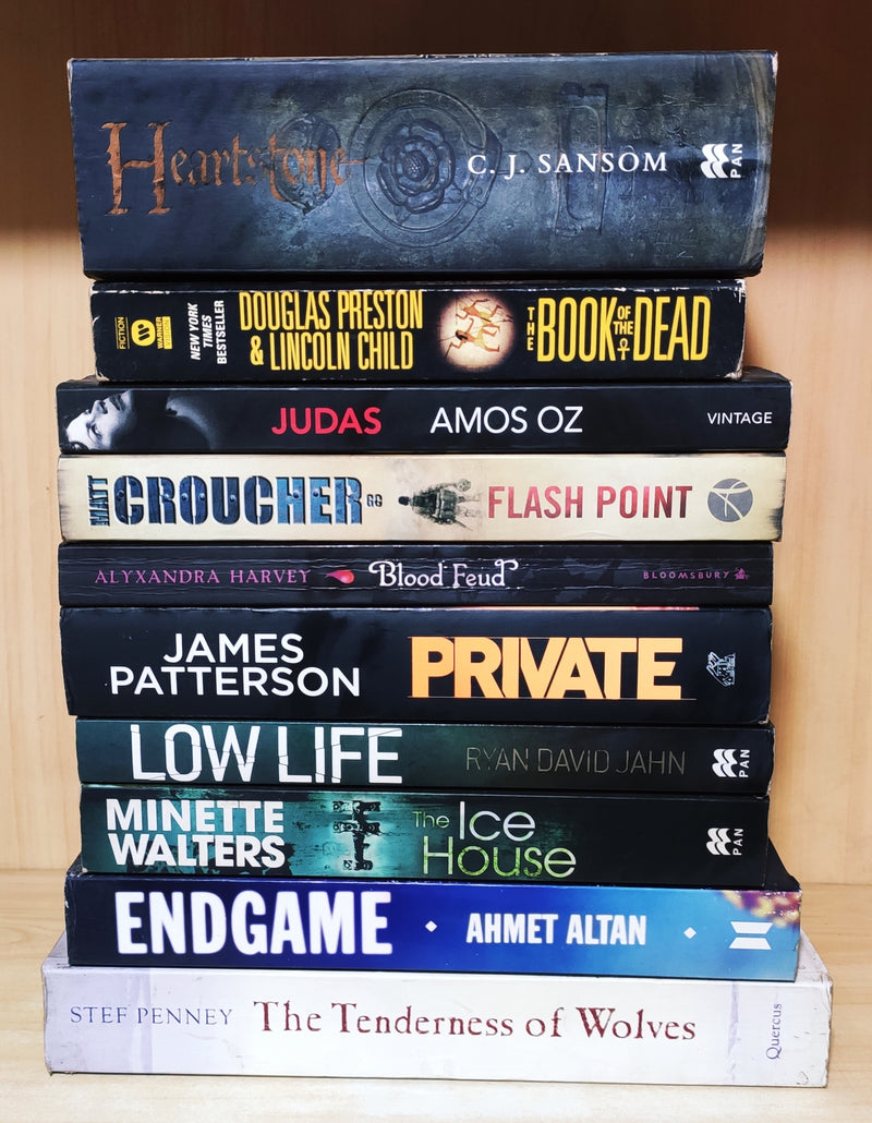 Crime & Thriller by Bestselling Foreign Authors | Pack of 10 Books | FREE Delivery & Bookmarks