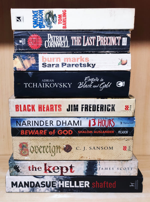 Crime & Thriller by Bestselling Foreign Authors | Pack of 10 Books | FREE Delivery & Bookmarks