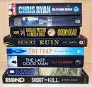 Thriller Mystery & Suspense by Foreign Authors | Set of 8 Books | FREE Shipping & Bookmarks