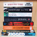 Thriller Mystery & Suspense by Foreign Authors | Set of 8 Books | FREE Shipping & Bookmarks