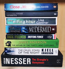 Thriller Mystery & Suspense by Foreign Authors | Set of 8 Books | FREE Shipping & Bookmarks