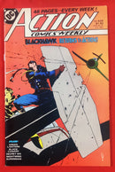 Action Comics | Old-Vintage 1980s 90s | Comic Books by DC & Marvel | Condition: Good| Year:1980s & 1990S