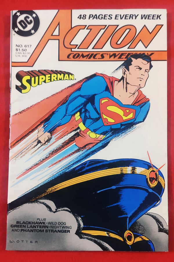 Action Comics | Old-Vintage 1980s 90s | Comic Books by DC & Marvel | Condition: Good| Year:1980s & 1990S