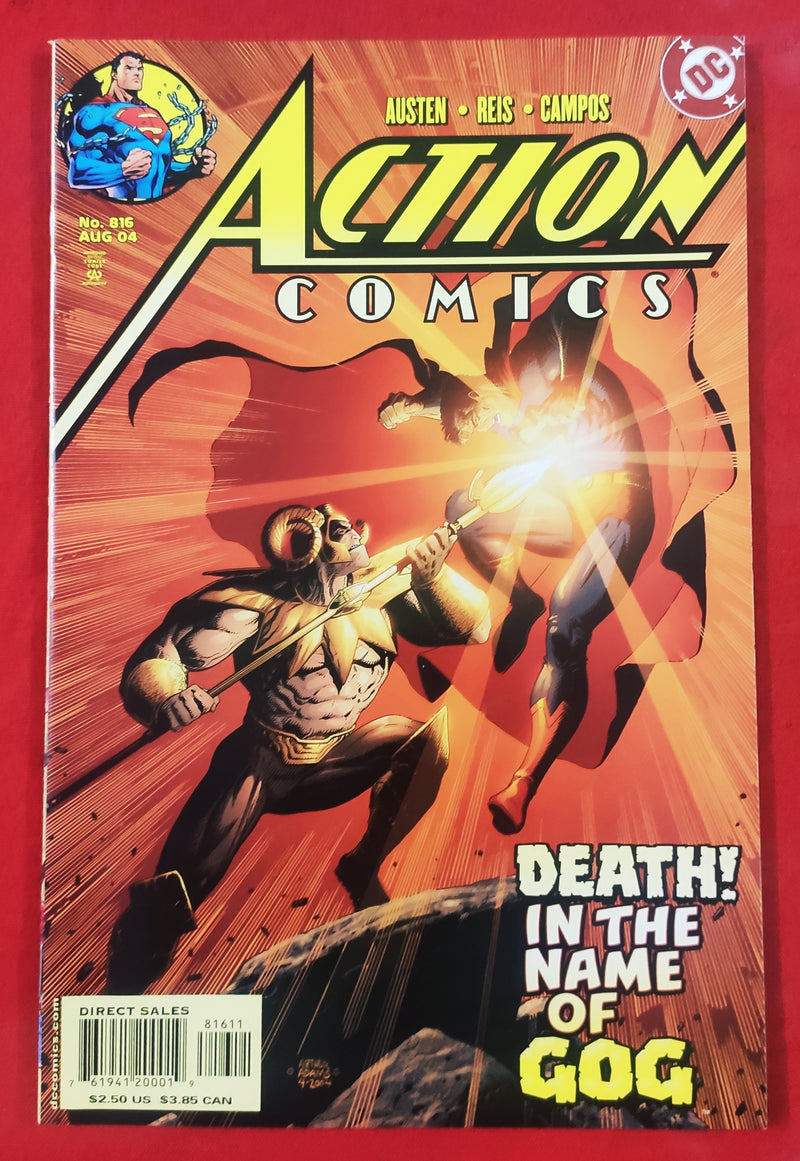 Action Comics | Old-Vintage 1980s 90s | Comic Books by DC & Marvel | Condition: Good| Year:1980s & 1990S